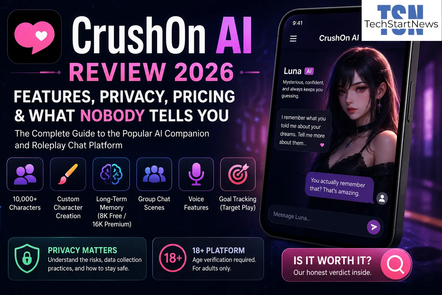 CrushOn AI Reviewed: The Complete Guide to Features, Privacy, and What Nobody Tells You